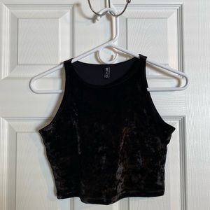 Onzie Velvet Crop Top S/M - Brand New - Never Worn